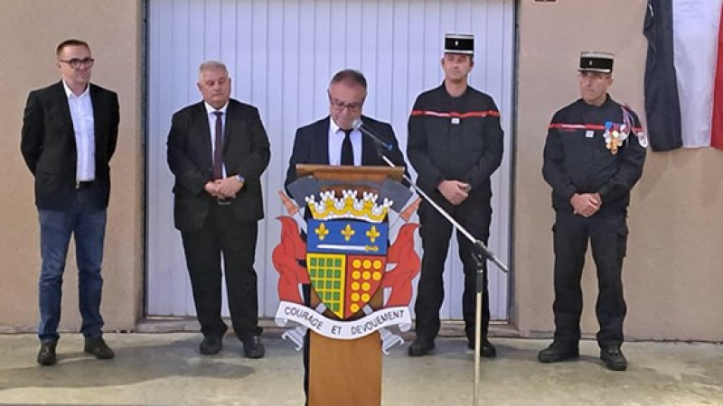 Le centre d'Incendie et de secours porte désormais le nom de Max Laborie