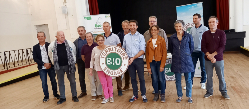 La commune labellisée "Territoire bio engagé"