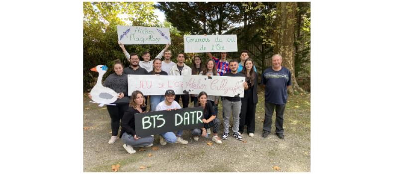 Sur DFM mercredi, les étudiants de BTS de Beaulieu et la  Foire aux oies de Riguepeu