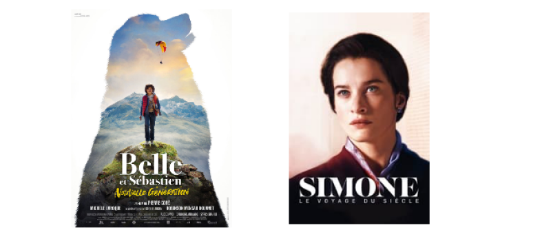 "Belle et Sébastien" et "Simone, le voyage du siècle " au cinéma mercredi