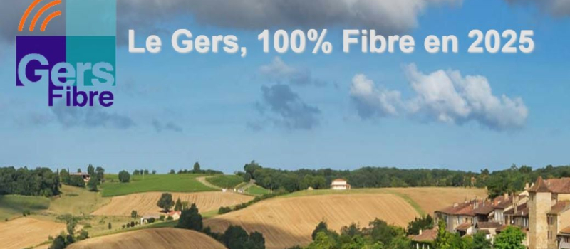 Arrivée de la fibre sur cinq nouvelles communes