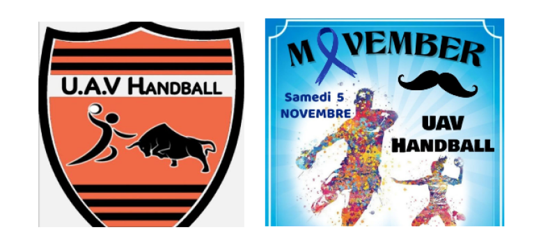 L'UAV Handball participe à l'opération Movember qui lutte contre les cancers masculins