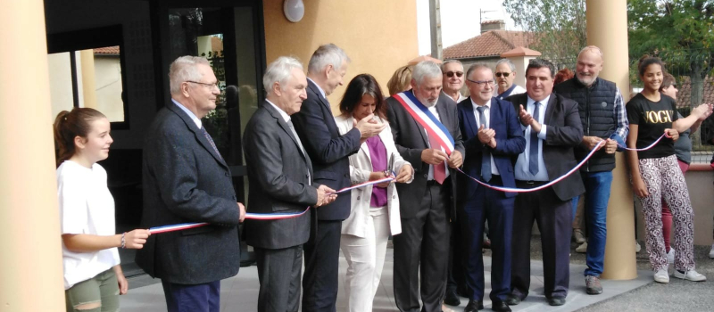 Inauguration du Foyer rural de Castex