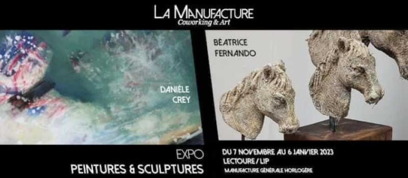 Lectoure : expositions des artistes Danièle Crey et Béatrice Fernando