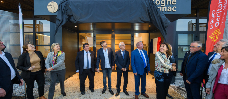 Inauguration la Maison Gascogne Armagnac