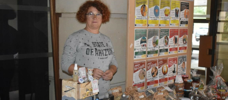Sandrine Kubiak  a animé des ateliers à l’Utepsiaa