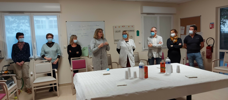 Le Pôle d'Activités et de Soins Adaptés (PASA) de l'hôpital de Vic-Fezensac a été inauguré