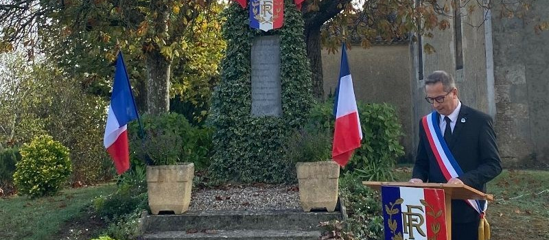 Le 104ème anniversaire de l’Armistice commémoré