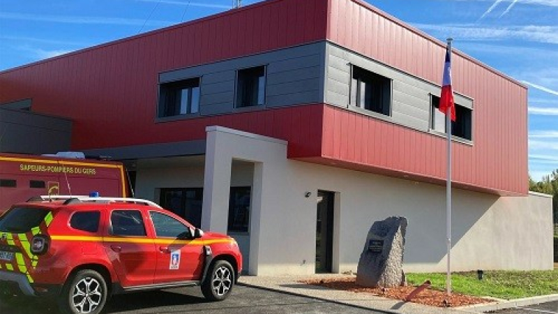Nouveau centre d'incendie et de secours