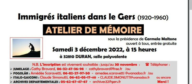 Dans le cadre de l'exposition " Ciao Italia"