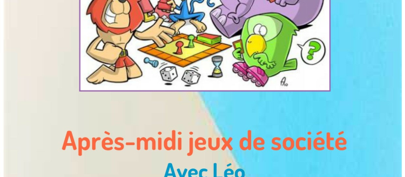 Après midi de jeux pour les enfants