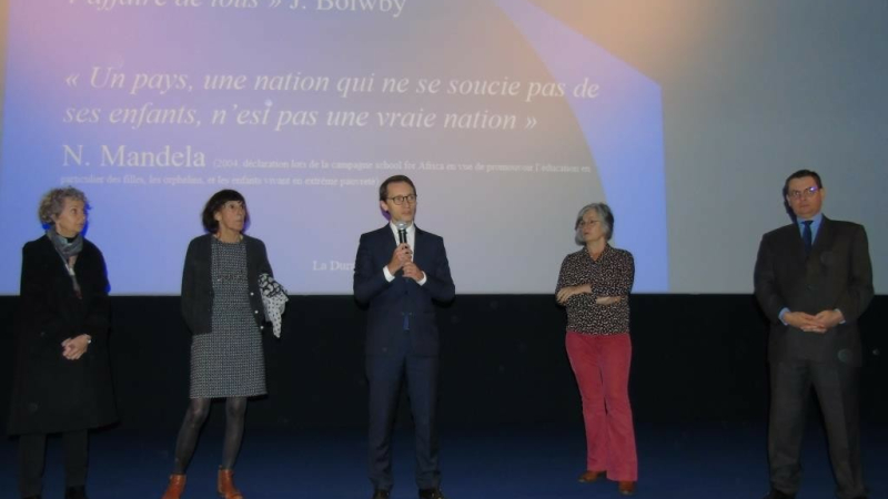 Dans le cadre des  violences faites aux femmes