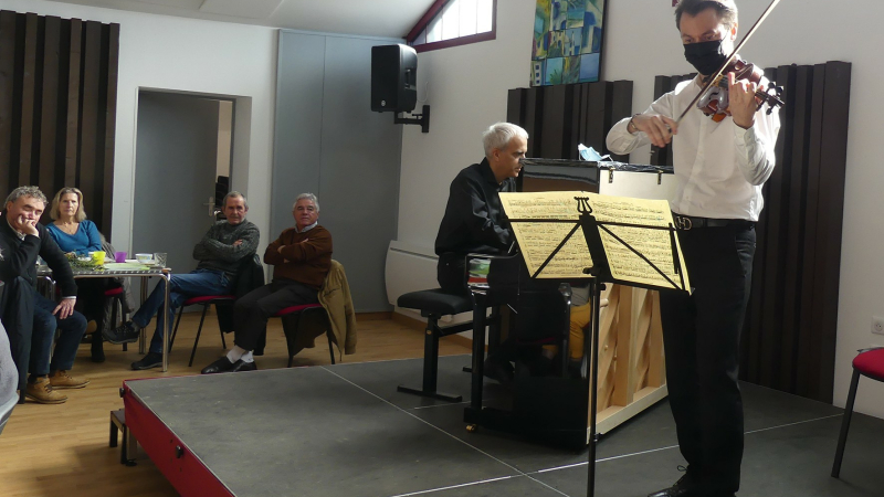 Repas concert