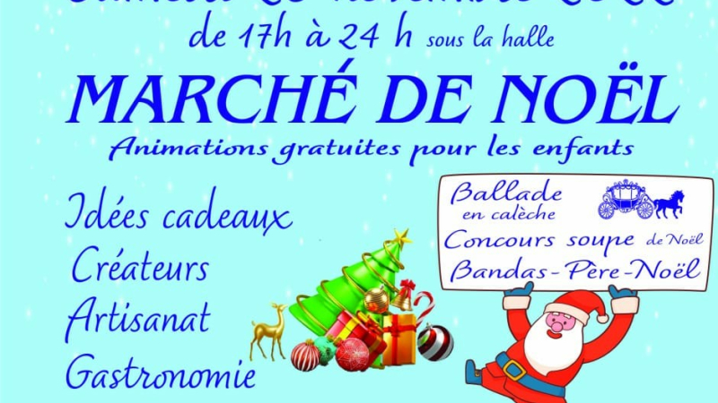 Un marché de Noël bien chaleureux ......