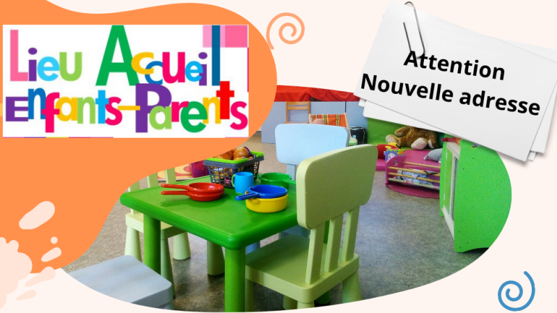 Le Lieu d'Accueil Parents Enfants revient dans les locaux de Vic Accueil !