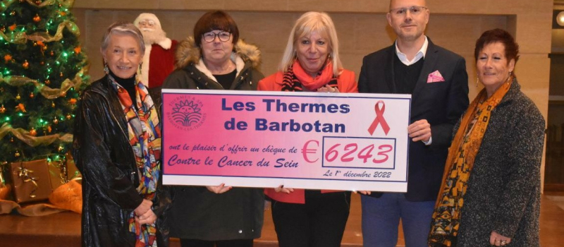 Octobre rose aux Thermes
