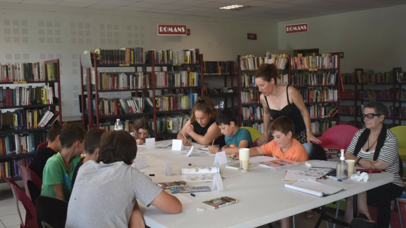 Une atelier Manga pour les enfants