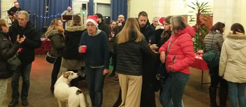 Déjà en plein dans les festivités