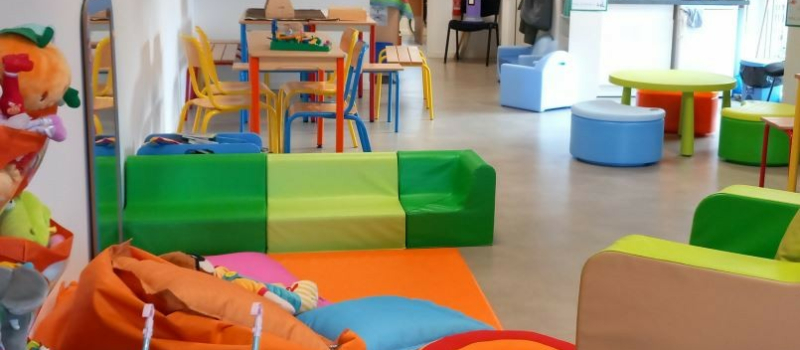 A découvrir un lieu d'accueil pour les touts petits