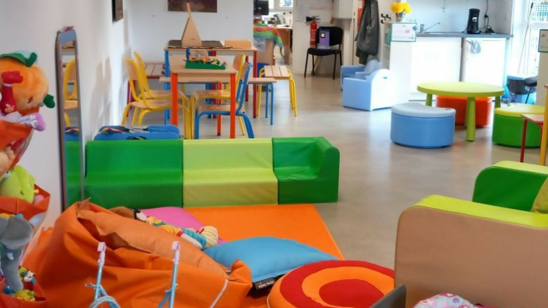 A découvrir un lieu d'accueil pour les touts petits