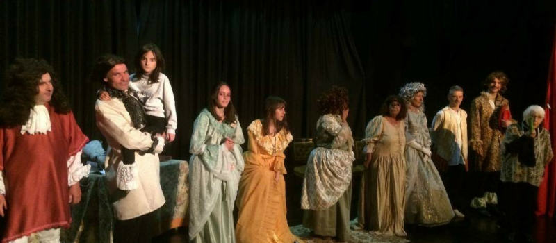 "Molière, La vie de Jean-Baptiste Poquelin" par la troupe du Théâtre Historique lectourois