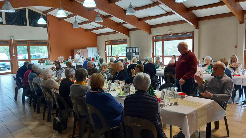 Le club Heures d'Amitié des Aînés a  fêté Noël !