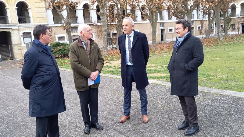 La désartificialisation de la caserne Espagne un exemple pour Gilles de Margerie