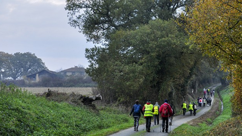 Au bout de la route, un beau chèque pour le téléthon
