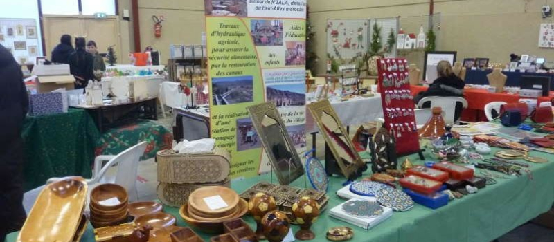 Artisanat marocain solidaire au Village des Humanitaires d'Auch