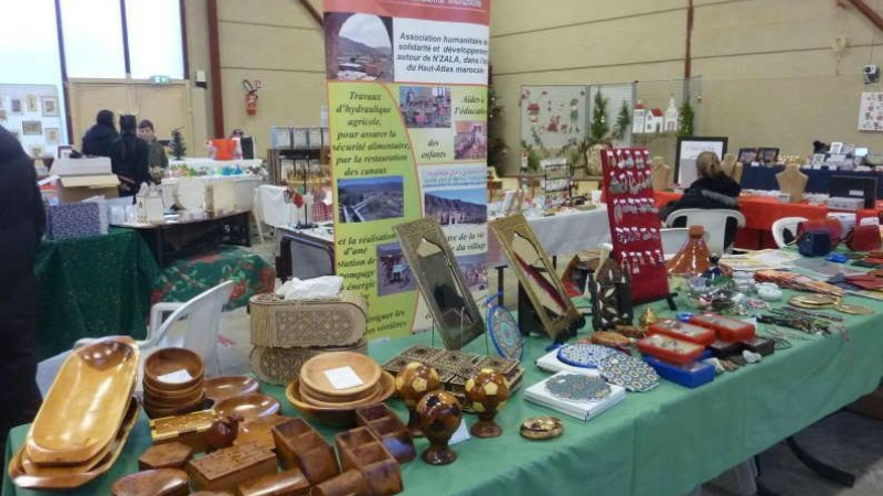 Artisanat marocain solidaire au Village des Humanitaires d'Auch