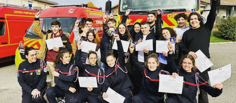 Centre de Secours : la Sainte Barbe, l'occasion de dresser un bilan et de remettre médailles et galons