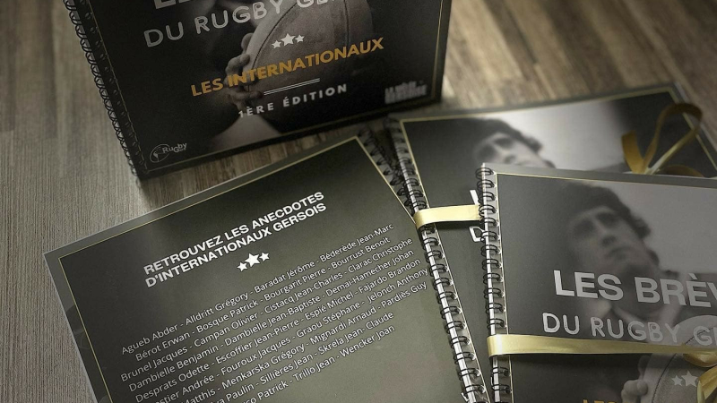 Idée de cadeau pour Noël : "Les brèves du rugby gersois" vient de sortir !