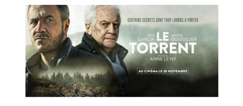 "Le torrent" un thriller au cinéma vendredi soir