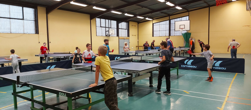 Tennis de table Vic / Eauze : les fêtes en avance !