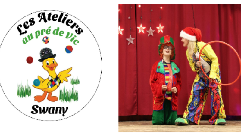 Stage de théâtre et de clown dès ce lundi avec Les Ateliers au Pré de Vic !