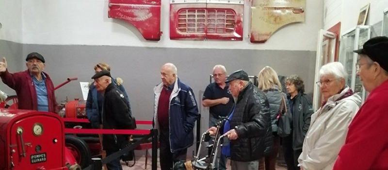 Une visite au musée des sapeurs pompiers