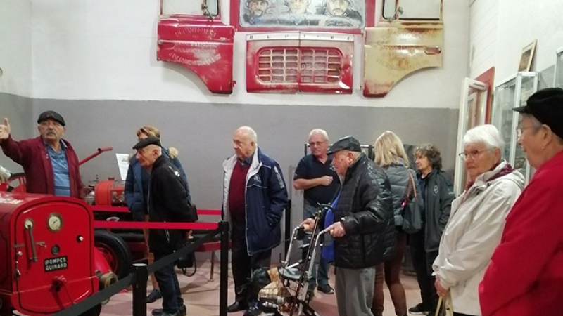 Une visite au musée des sapeurs pompiers