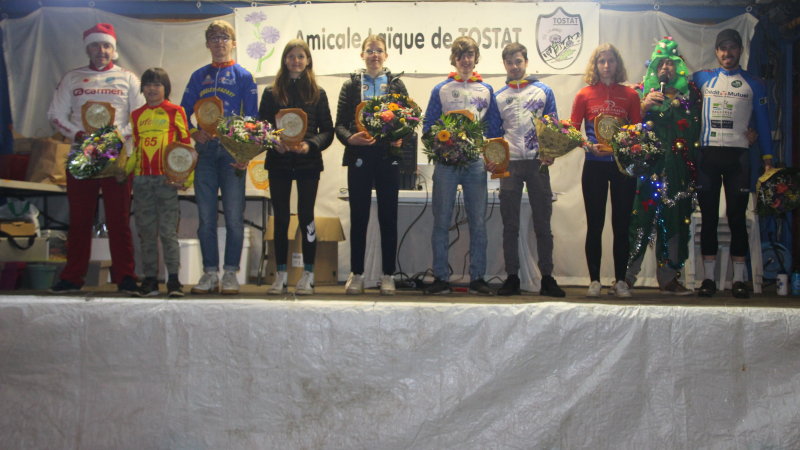 Nocturne cyclo-cross de Noel au Tostadium