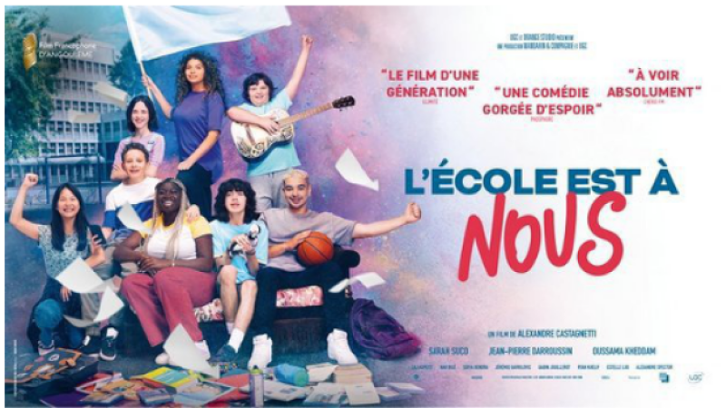 "L'école est à nous", une comédie au cinéma jeudi
