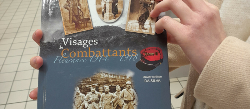 Les frères Da Silva , second ouvrage "Visages de combattants- Fleurance 1914-1918"