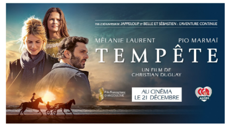 Par le réalisateur de "Jappeloup" et "Belle et Sébastien",  "Tempête", un drame au cinéma mardi soir