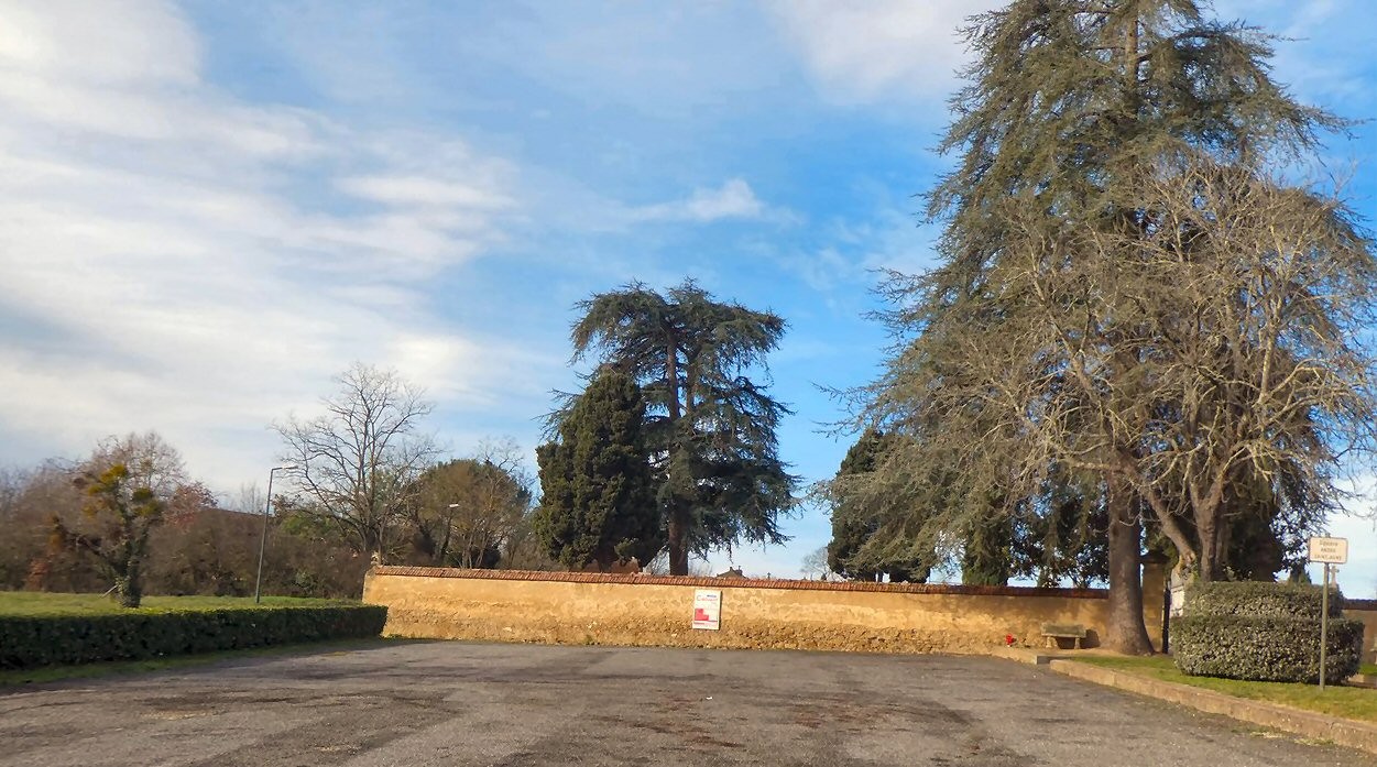Emplacement de la future chambre funéraire