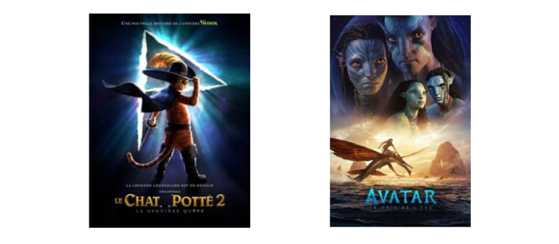 Animation et aventure samedi au cinéma