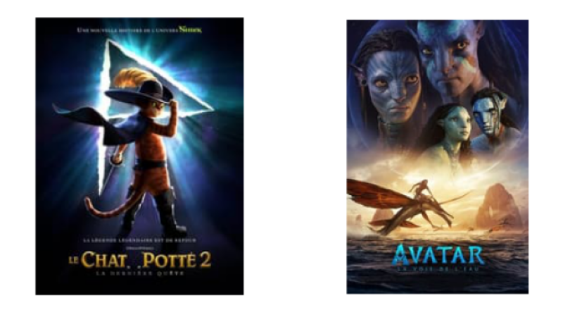 Animation et aventure samedi au cinéma