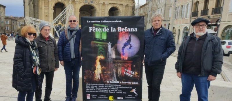 La Befana, sorcière  bien aimée au physique disgracieux , fait son grand retour