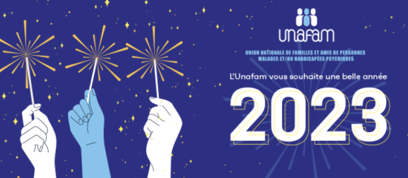 La délégation de l'UNAFAM du Gers vous présente ses meilleurs voeux