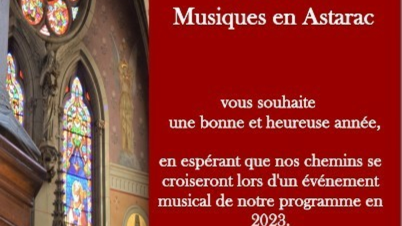 Assemblée Générale de l’Association « Pôle Vocal Musiques en Astarac »