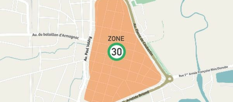 Fleurance, le cœur de la bastide passera à 30 km/h