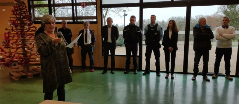 Cérémonie des voeux à Castin