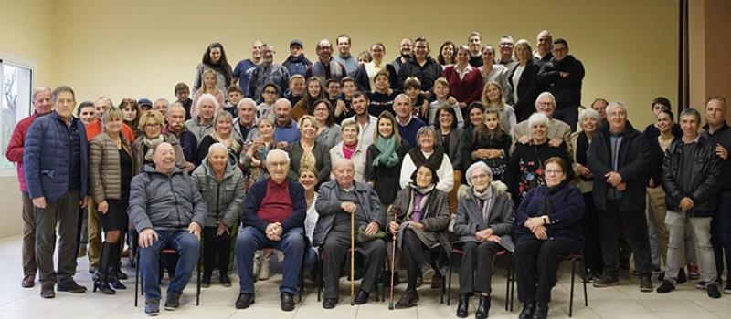 Le village autour de son centenaire